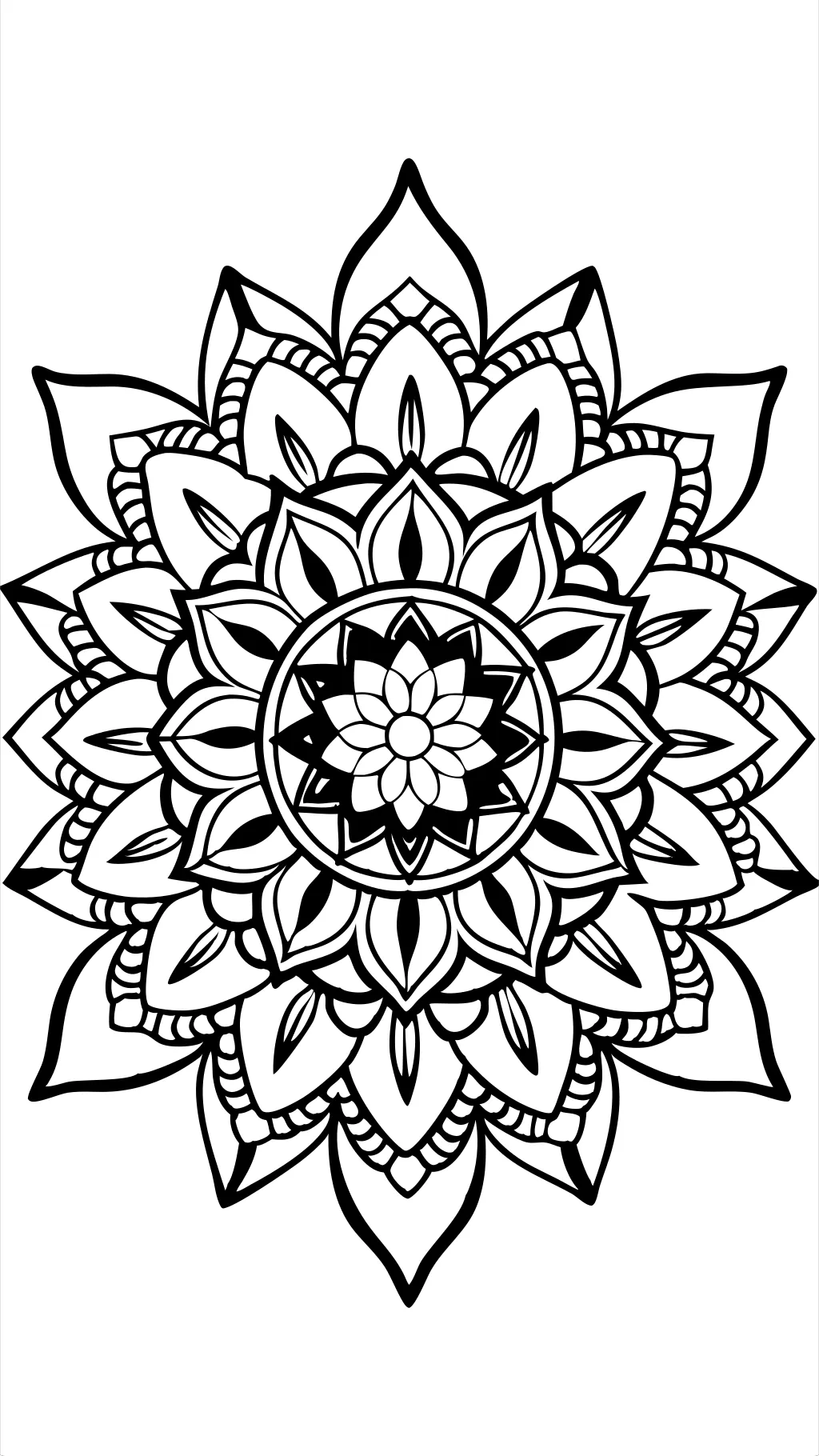 coloring pages adults easy